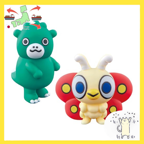 [Japanese Version] [Bandai (BANDAI)] Chibi Movie Monster Series: Chibi Godzilla & Chibi Mothra Frien