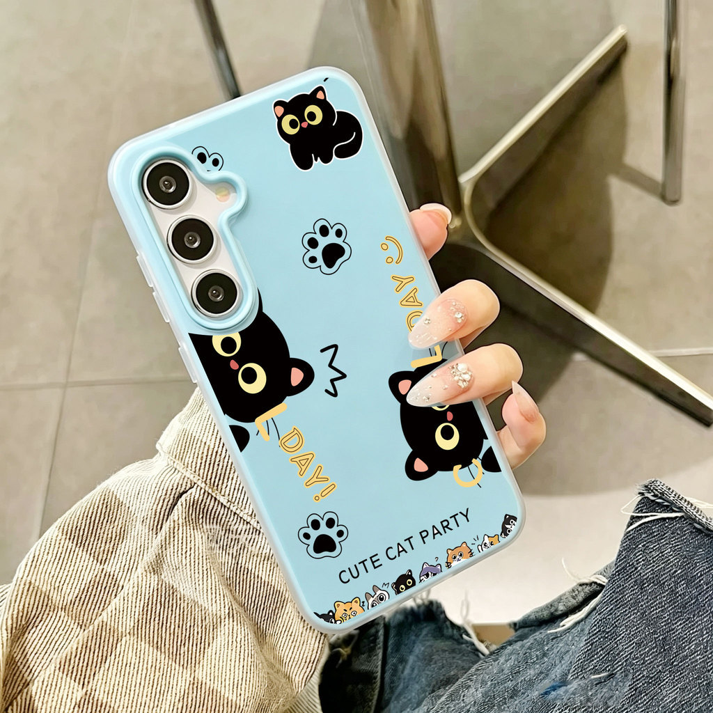 เคสโทรศัพท์ 2in1 เคสเจลลี่ For Samsung A07 A17 A27 A37 A57 A06 A16 A26 A36 A56 S26Ultra S25Ultra S24