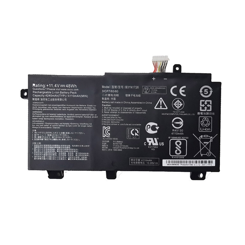 แบตเตอรี่ ASUS ASUS TUF Gaming FX504G FX504GM FX504GD FX504GE