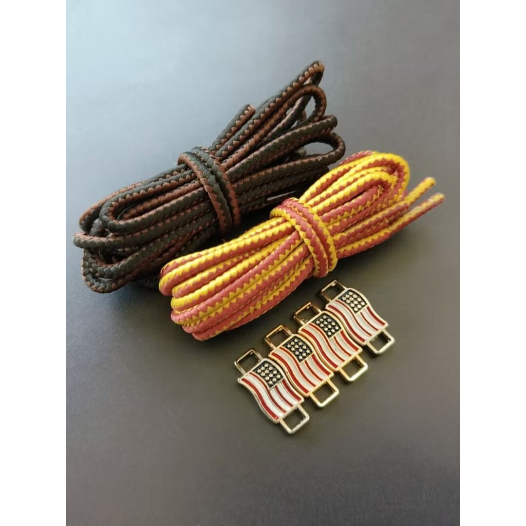 เชือกรองเท้า เชือกรองเท้ากลม Red Wing Red Wing9875 Shoelace Red Wing 9111 875 Shoelace Buckle Retro 