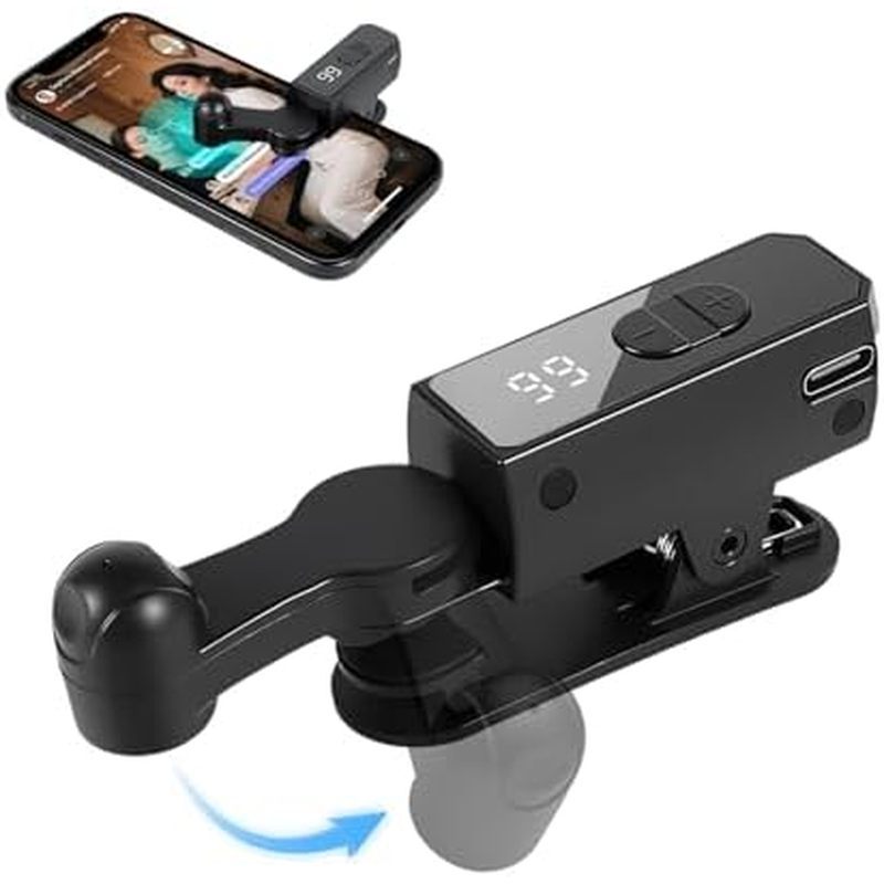 Wireless Auto Clicker สําหรับโทรศัพท์สมาร์ท,อุปกรณ์หน้าจอโทรศัพท์แบบชาร์จไฟได้ตัวคลิกความเร็วสําหรับ