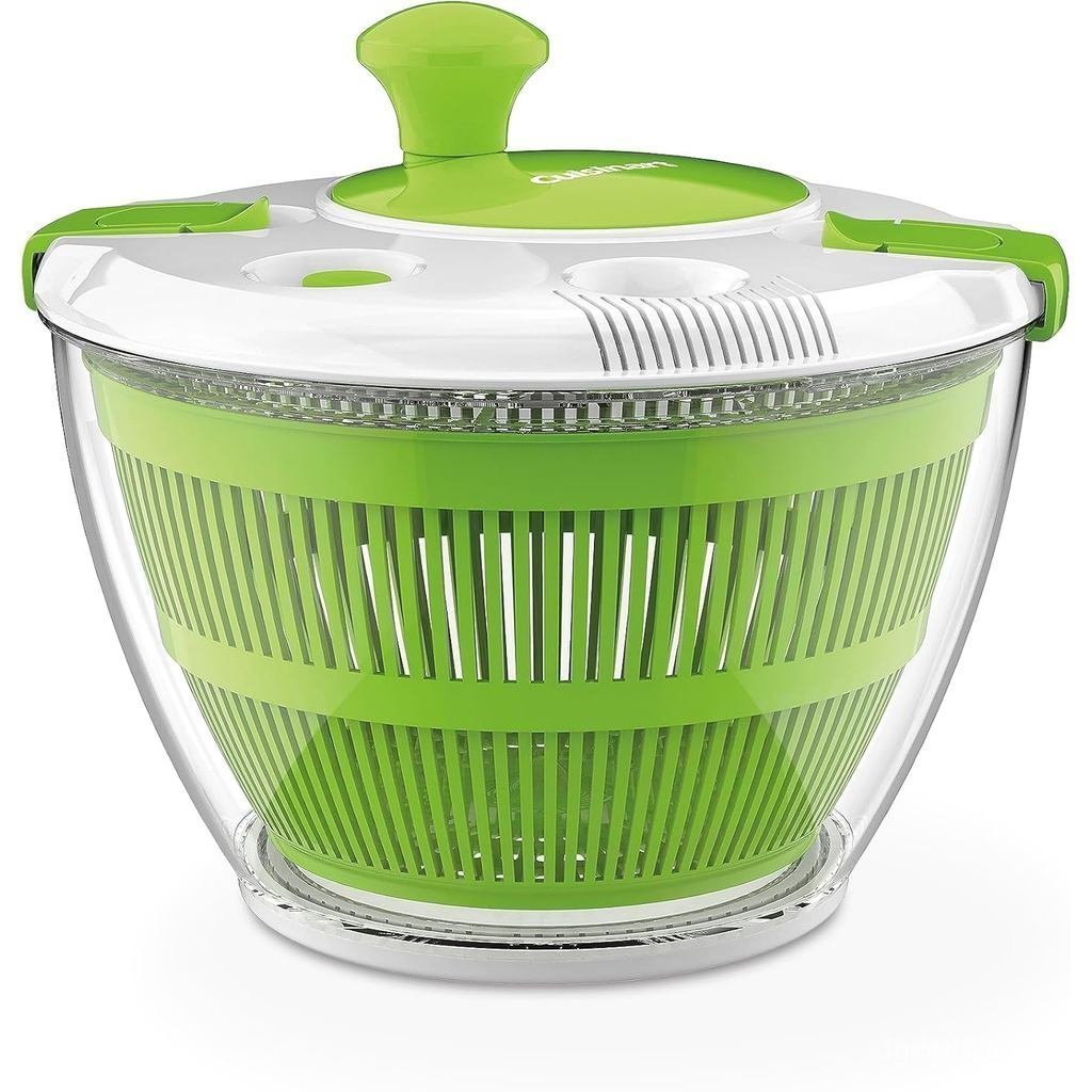 Cuisinart SpinStop ขนาดใหญ่, 5 ควอร์ต, CTG-00-SAS1, centrífuga de Salpa, 5 quarts, verde e VW2E PNDQ