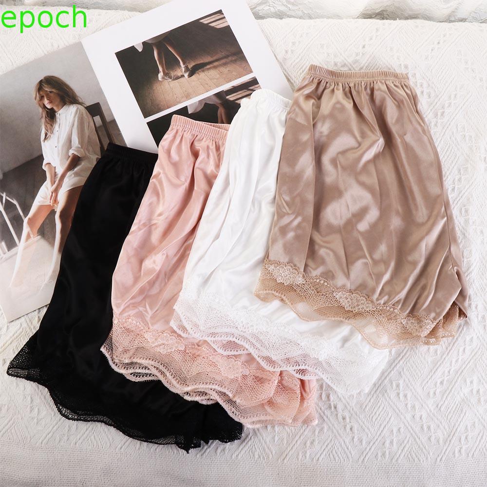 EPOCH Safety Shorts Cool Summer Safety Pants Satin Thin Women Pyjamas Shorts