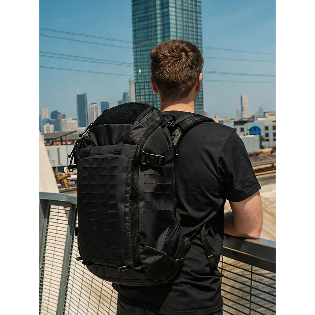 กระเป๋าสะพายหลังใบใหญ่.กระเป๋าเป้เดินป่า เป้เดินทาง American condor Nomad Tactical Backpack 500D Kod