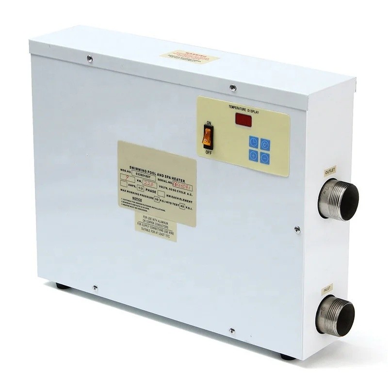 C4M2 9KW 220V ไฟฟ้าปั๊มความร้อนเครื่องทําน้ําอุ่นอุณหภูมิคงที่สําหรับสระว่ายน้ํา SPA Bath & Tub อุปก