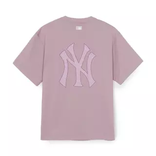 MLB เสื้อยืด ยูนิเซ็กซ์ Classic Monogram Big Lux Over Fit T-Shirts รุ่น 3ATSM0463 50LDL สีม่วงลาเวนเดอร์