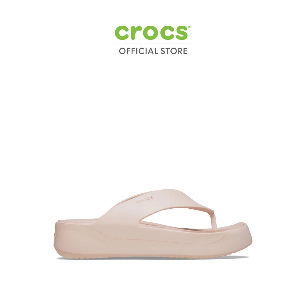 CROCS รองเท้าแตะผู้หญิง GETAWAY PLATFORM FLIP รุ่น 2094106UR - QUARTZ