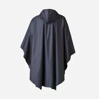 Decathlon Hiking Rain Poncho - Forclaz เสื้อปอนโชสำหรับเดินป่า Forclaz รุ่น Mt 100 รองรับเป้ขนาด 30 ลิตร - Blue