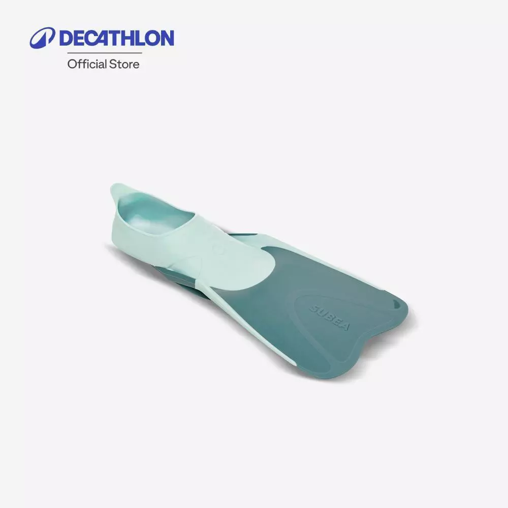 Decathlon Kids' Scuba Fin ฟินดำน้ำสำหรับเด็ก รุ่น Ff 100 Soft - Green
