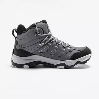 Decathlon Women’S Waterproof High-Rise Hiking Boots รองเท้าเดินป่ากันน้ำข้อสูงสำหรับผู้หญิง รุ่น Mh500 - Grey