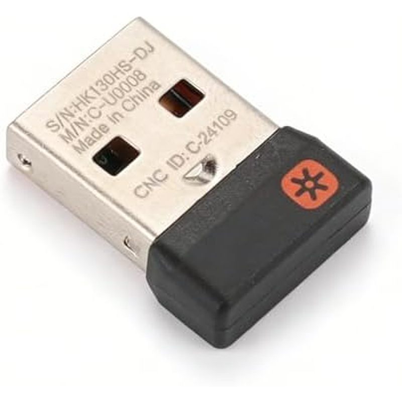Pomya ตัวรับสัญญาณ USB สําหรับตัวรับสัญญาณ Unifying สําหรับ M590 M720 M570 MX Series, ตัวรับสัญญาณ U