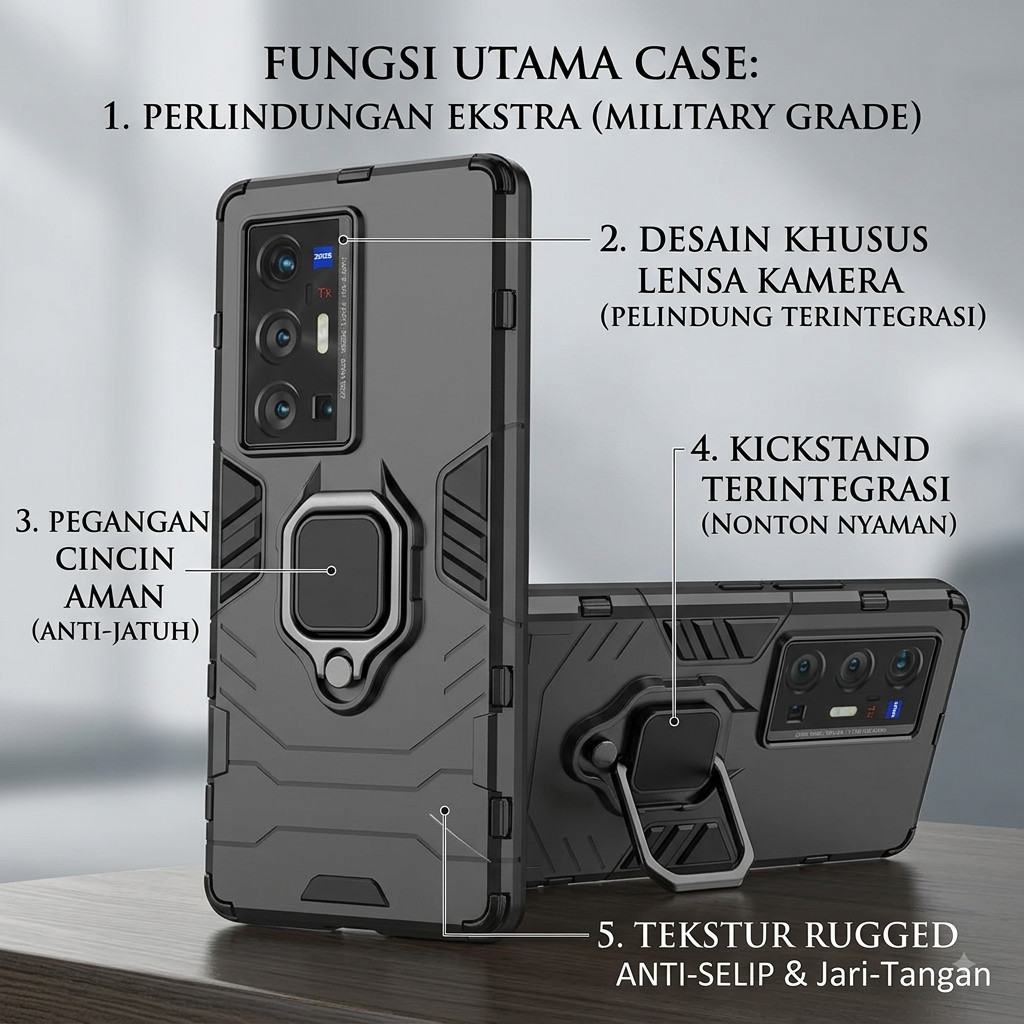 KING CASE สําหรับ VIVO X50 / VIVO X50 PRO / VIVO X60 / VIVO X60 PRO / VIVO X70 PRO / X80 / X80 PRO H
