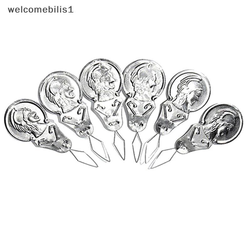 Welcomebilis1] 100 ชิ้นอุปกรณ์ใส่ด้ายเข็มสําหรับจักรเย็บผ้ามือใหม่