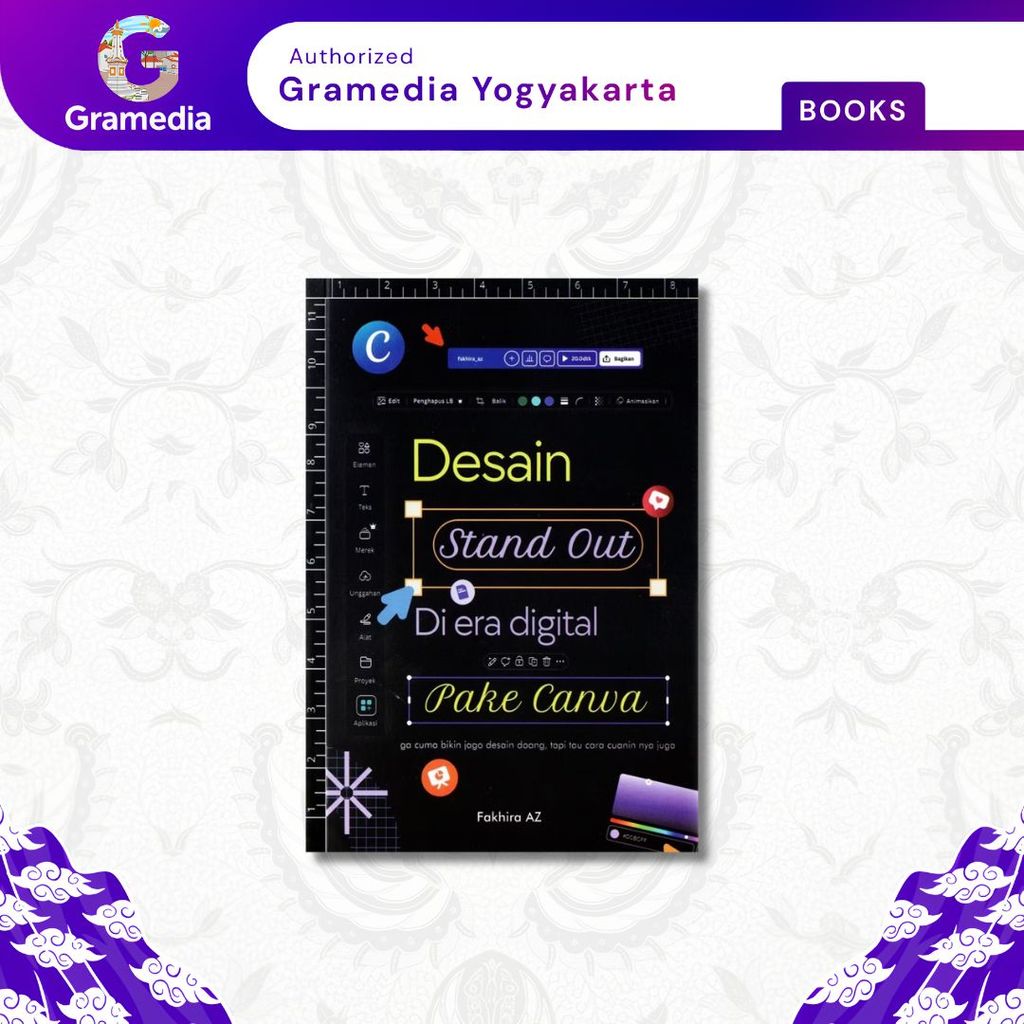 Gramedia Yogya - ออกแบบมาในดิจิทัล ERA USING CANVA
