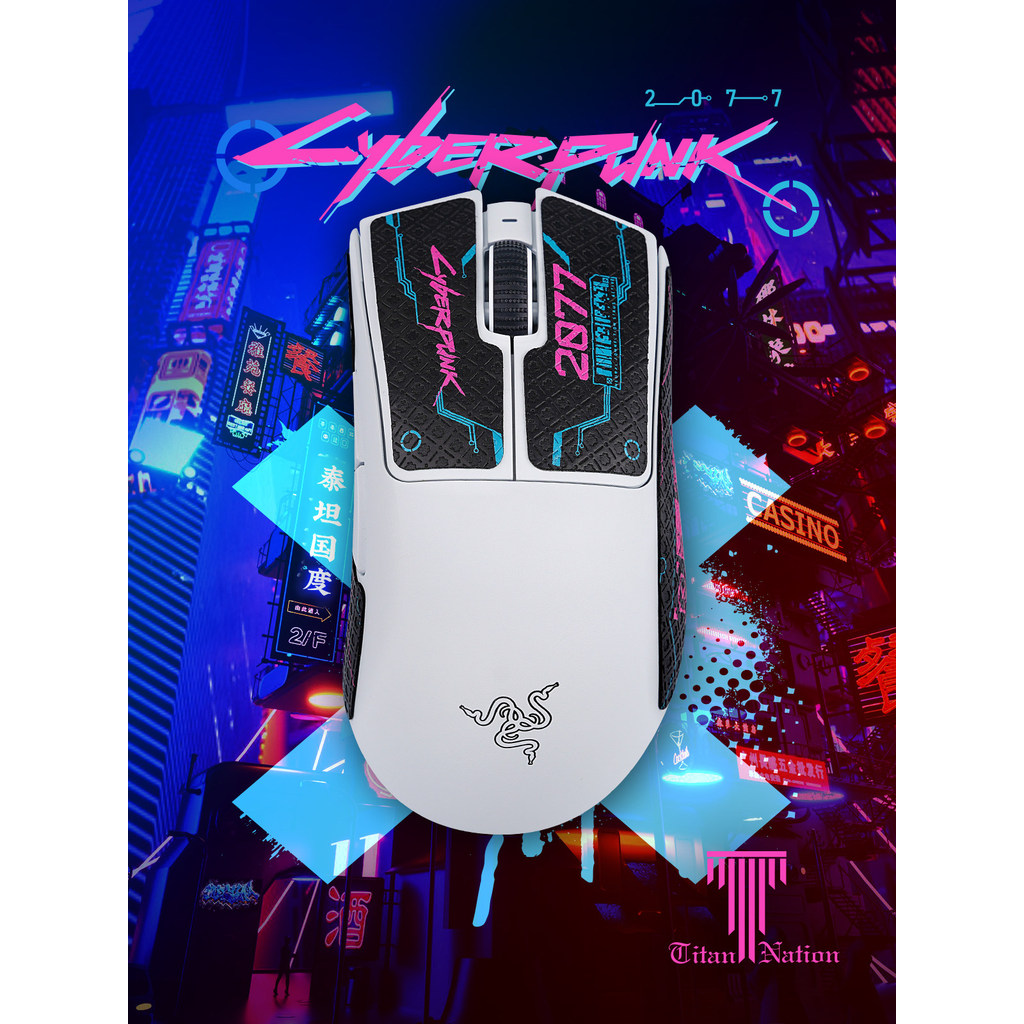 Titan Country Lizard Skin Mouse สติ๊กเกอร์กันลื่นเหมาะสําหรับ Viper V3 Viper v2/v3 Viper สติ๊กเกอร์เ