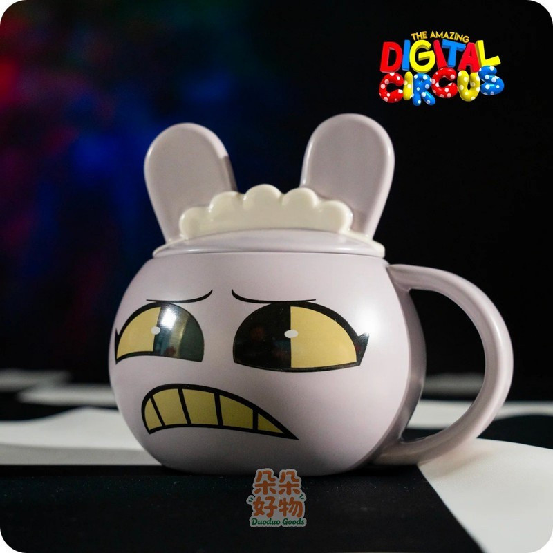 Magic Number Circus Ceramic Water Cup Mug Coaster Jax Jax สินค้าอย่างเป็นทางการ