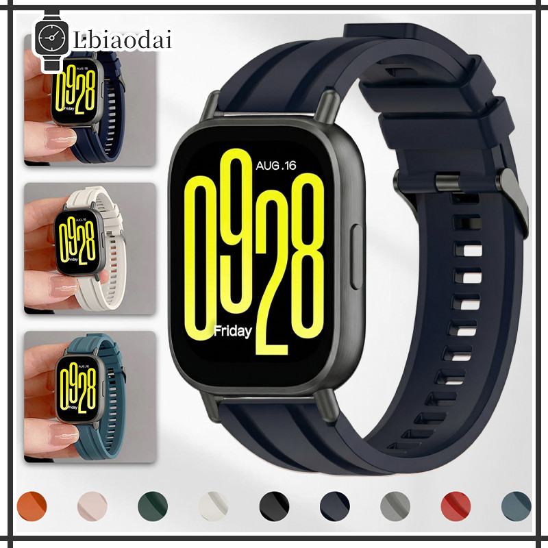 สายยางซิลิโคนกีฬา for Redmi Watch 5 Active 5 Lite วง 22 มม for Garmin /Forerunner 570 265/samsung/Huawei/Amazfit Bip 6 5