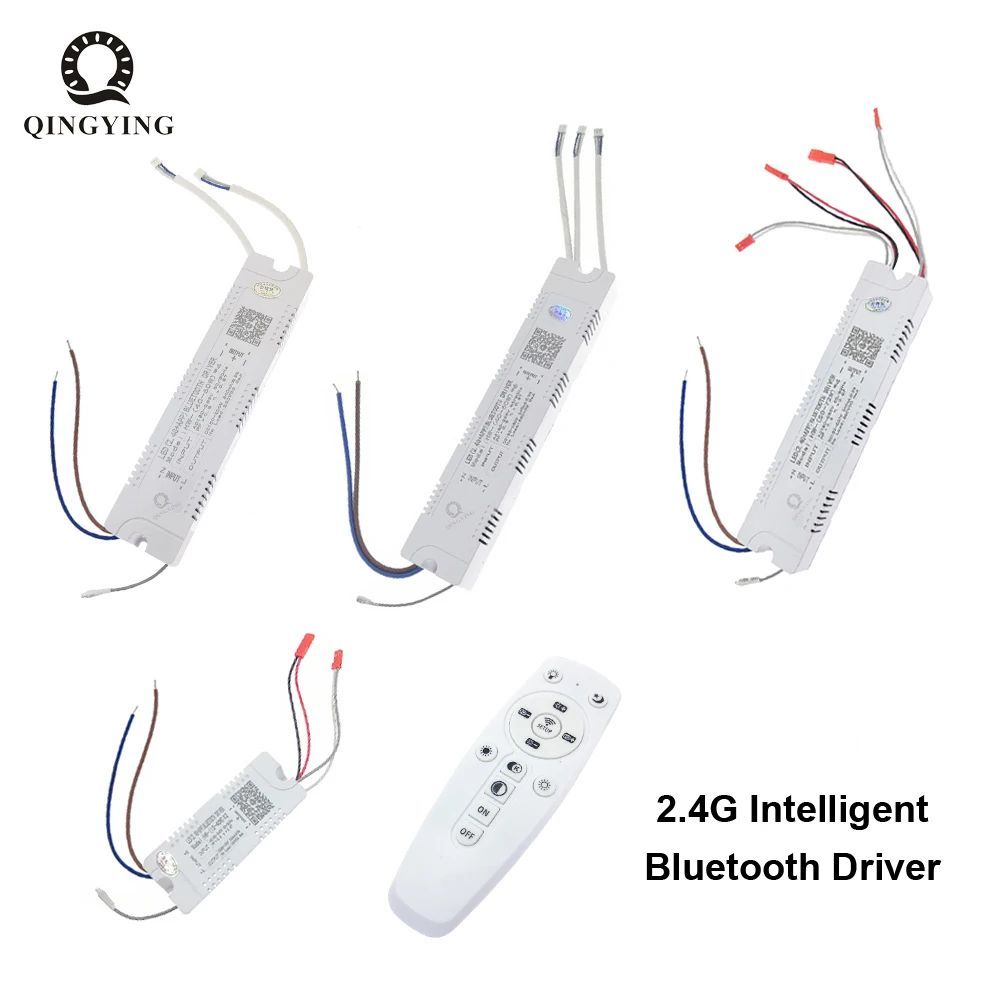 2.4G อัจฉริยะบลูทูธ 40W 50W 60W 80W 120W 240W APP รีโมทคอนโทรลแหล่งจ่ายไฟ Dimming และสี-เปลี่ยนหม้อแ