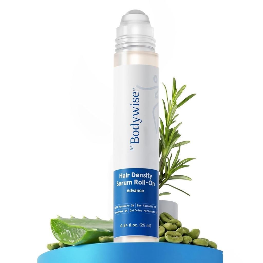 BeBodywiseAdvancedHairDensityRoll-OnSerum25ml|5% SawPalmetto, 3% Huong and 1% CaffeineHerbasome & 3%