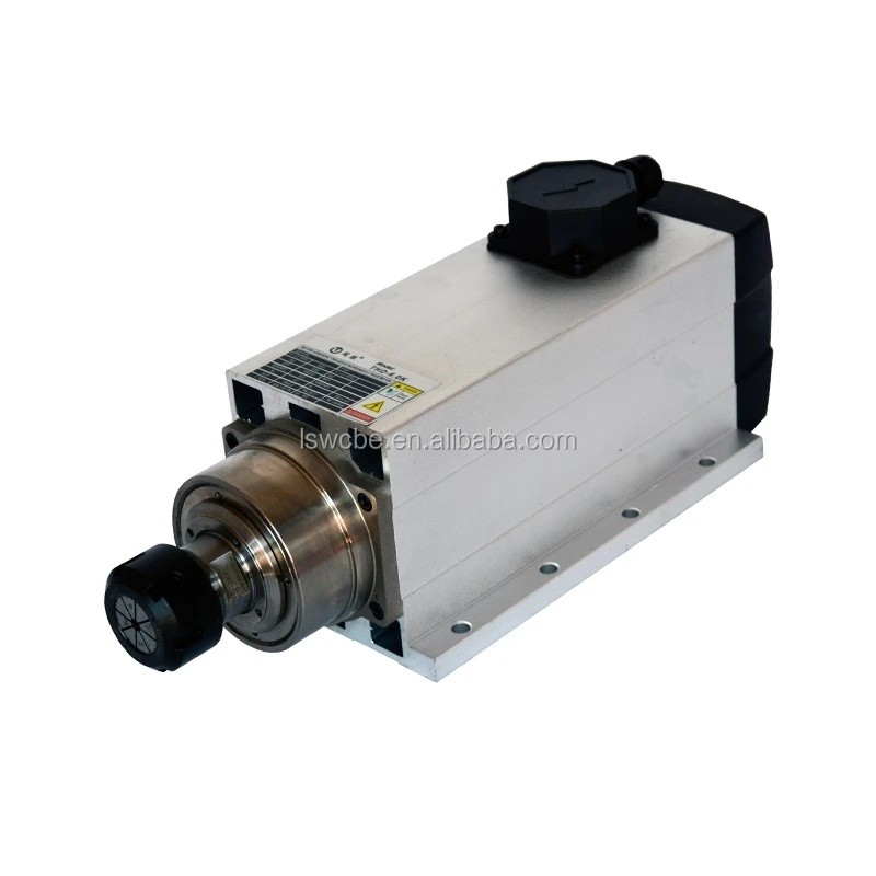 F4KB พร้อมส่ง ATC แกะสลัก 1.5KW Air-Cooled CNC แกนมอเตอร์ 2.2KW/3.5KW/4.5KW/6KW เครื่องมือแกนมอเตอร์