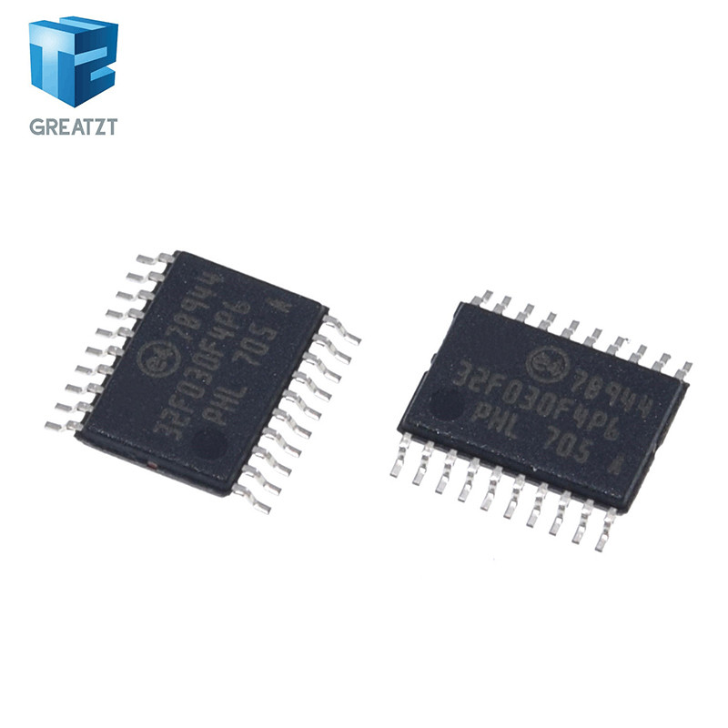 GREATZT STM32F030F4P6 TSSOP-20 STM32F030 TSSOP 32F030F4P6 SMD Value-line ARM-based 32-bit MCU