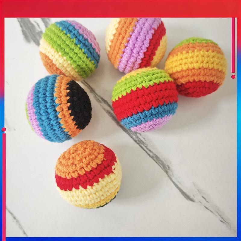 (ใหม่) Playground Friendly Soft Footbag Sacks Kids Juggling Balls ของเล่นเพื่อการศึกษา
