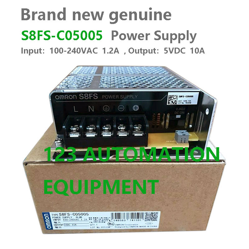 พาวเวอร์ซัพพลาย Omron S8FS-C05005 ใหม่ของแท้ 50W