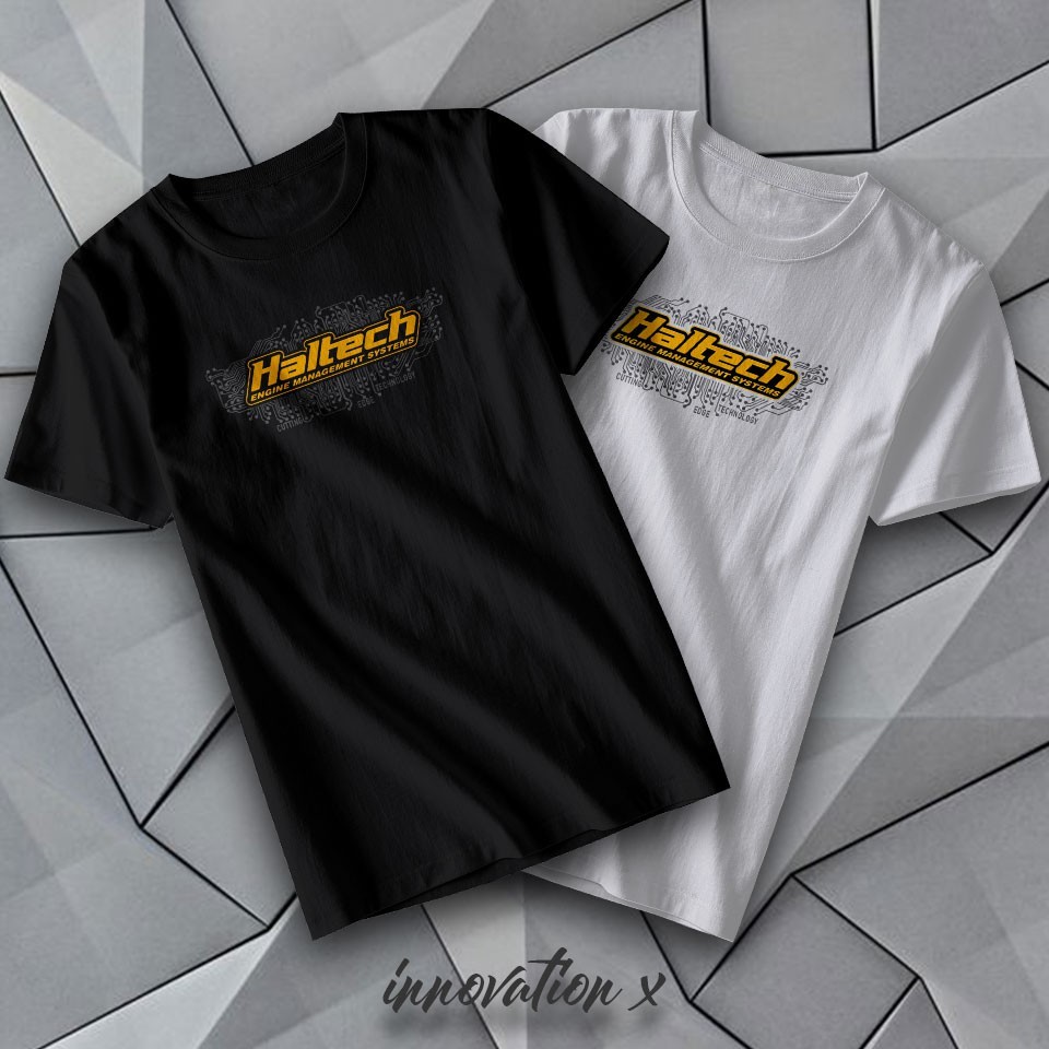 Haltech Ecu Tee Shirt Unisex Cotton 100% Ready Stock