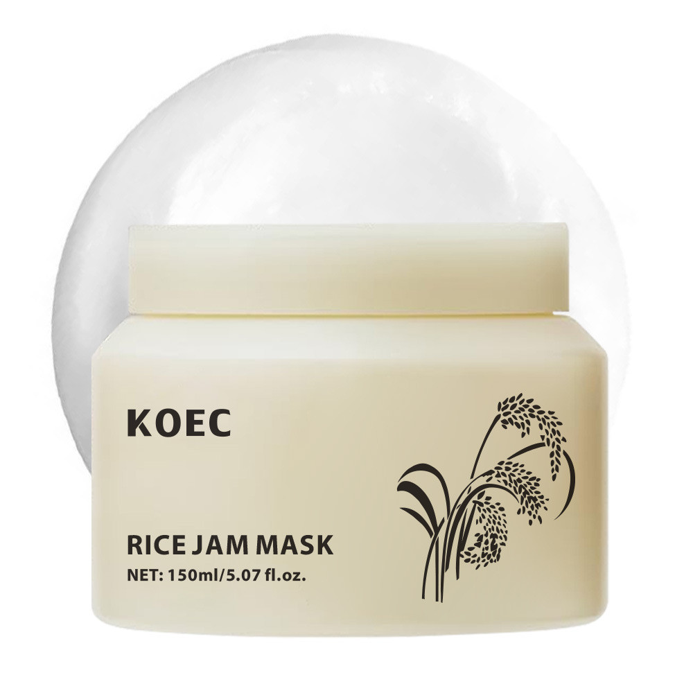 KOEC Rice Milk Cleansing Mask 150g Rice Nourishing Apply Mask tk ขายดี Rice Jam Mask