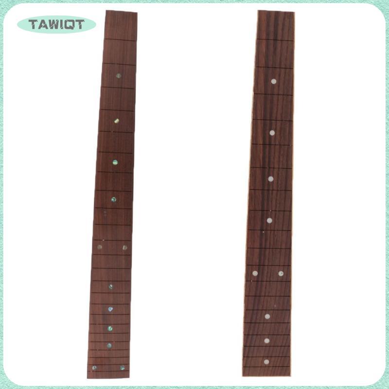 [tawiqt.th] 19/24 Fret Rosewood Fret Board Fingerboard สําหรับกีตาร์คอ Luthier วัสดุ