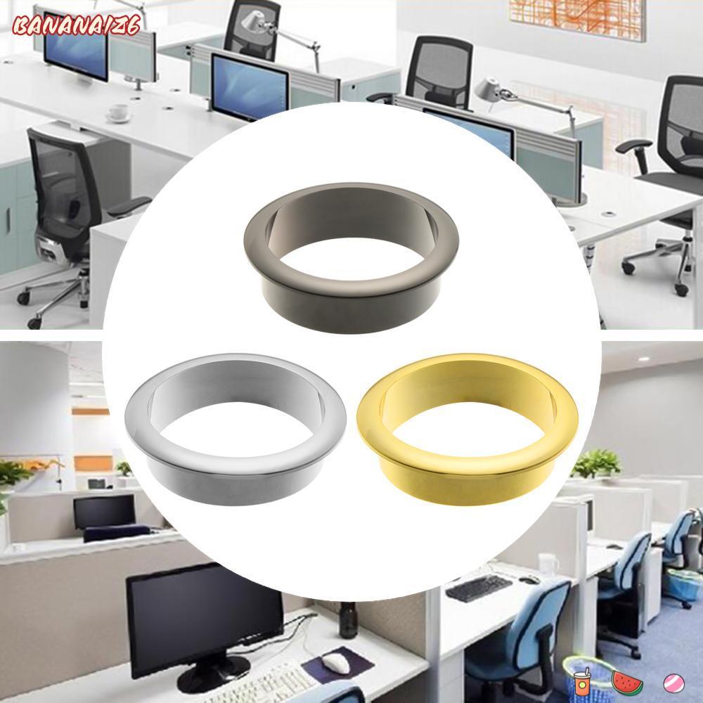 BANANA1Z6 คอมพิวเตอร์ Grommet รอบ Tidy Buckle Line Organizer Office Line Box