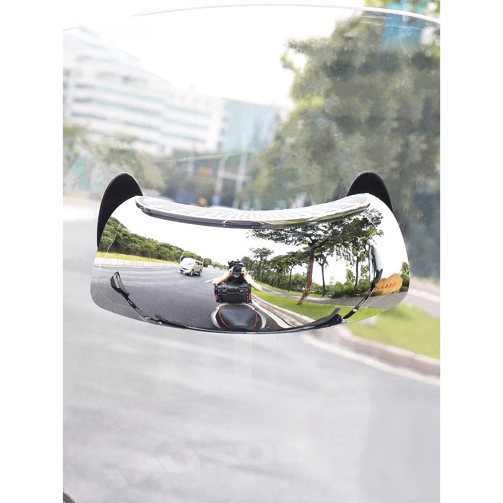 Universal Ultra Wide-Angle Blind Zone Panoramic 180 องศารถจักรยานยนต์