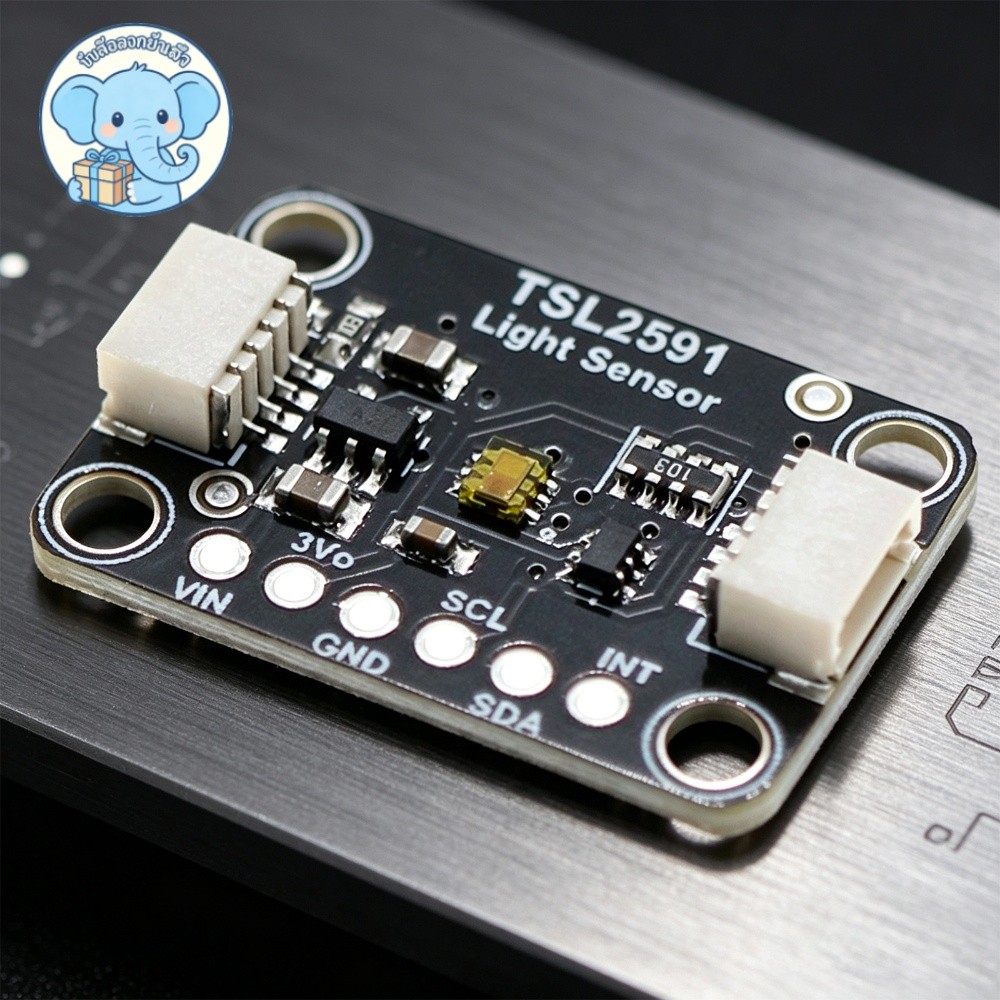 เซ็นเซอร์แสง I2C สําหรับ STEMA QT Qwiic Core Keyword I2C Light Sensor + STEMMA QT Qwiic + เพิ่มประสิ