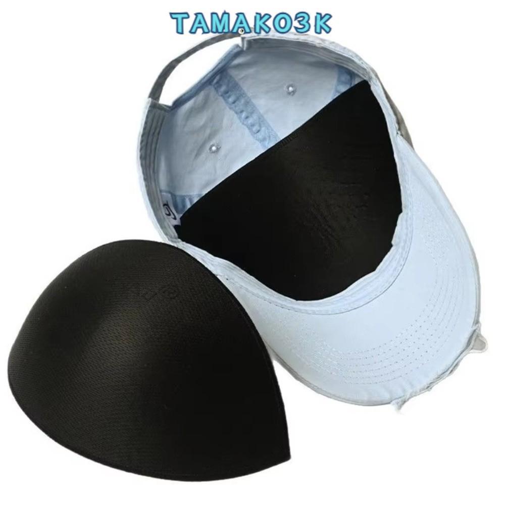 TAMATO ที่จัดทรงหมวกนุ่ม, อุปกรณ์จัดทรงหมวกกันเสียรูป หมวกเบสบอล ปีกเสริม, ของขวัญดูดซับเหงื่อ ปรับทรงหมวกได้