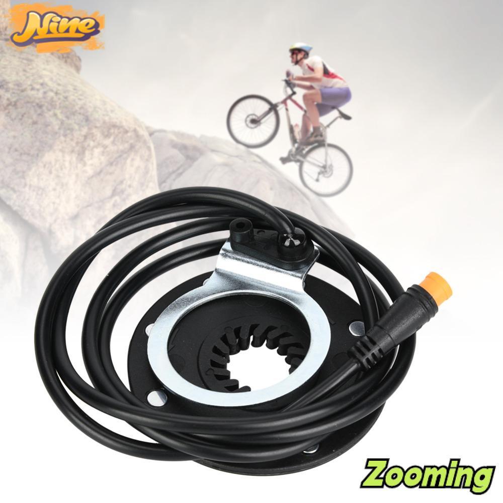 ZOOMING Pedal Assist Sensor, 24/36/48V 3 Pin Ebike Power Sensor, ทนทาน 8 แม่เหล็ก 90 ซม.ความยาวเซ็นเ
