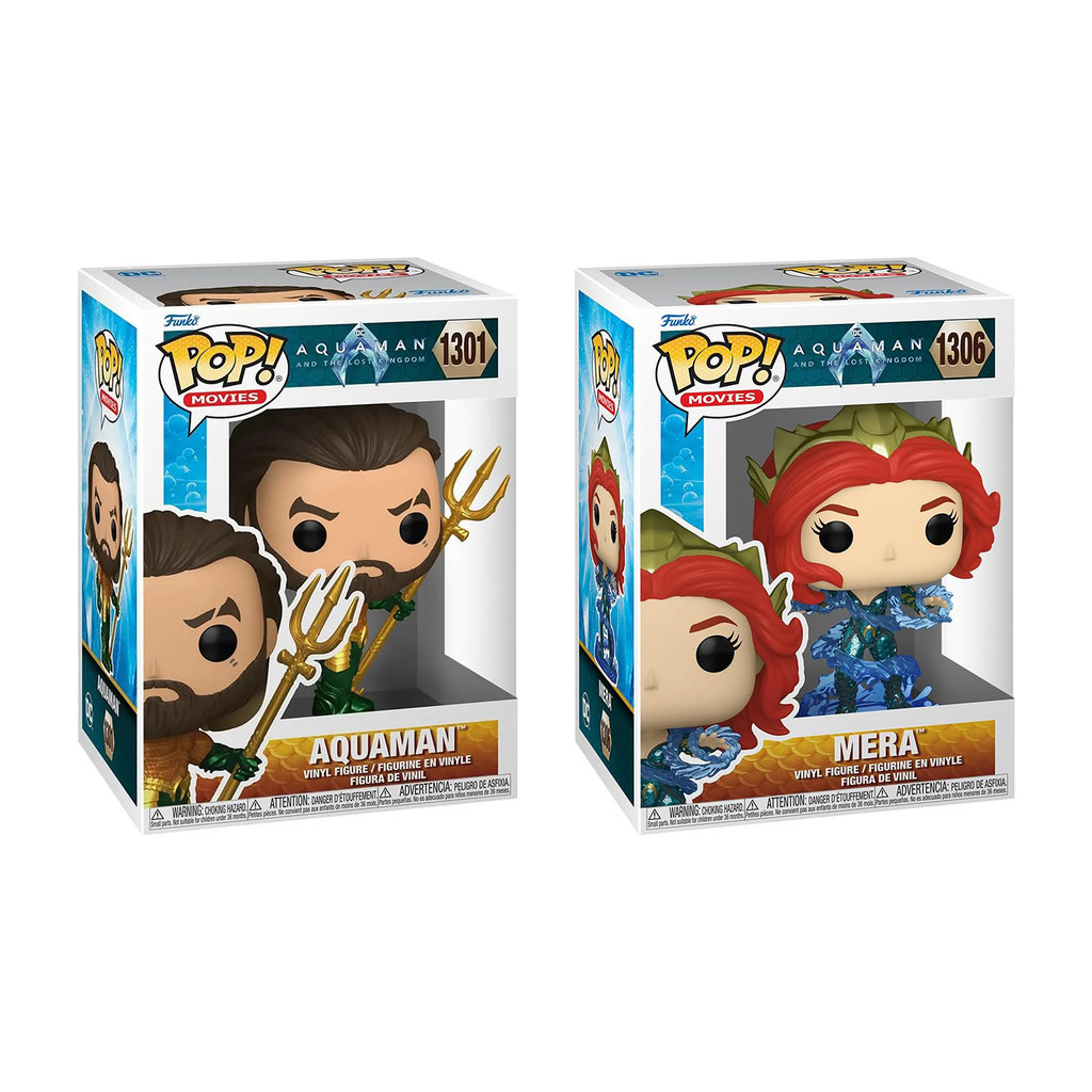 Funko Pop DC Aquaman Comics Hero Aquaman อินเทรนด์เล่นฟิกเกอร์