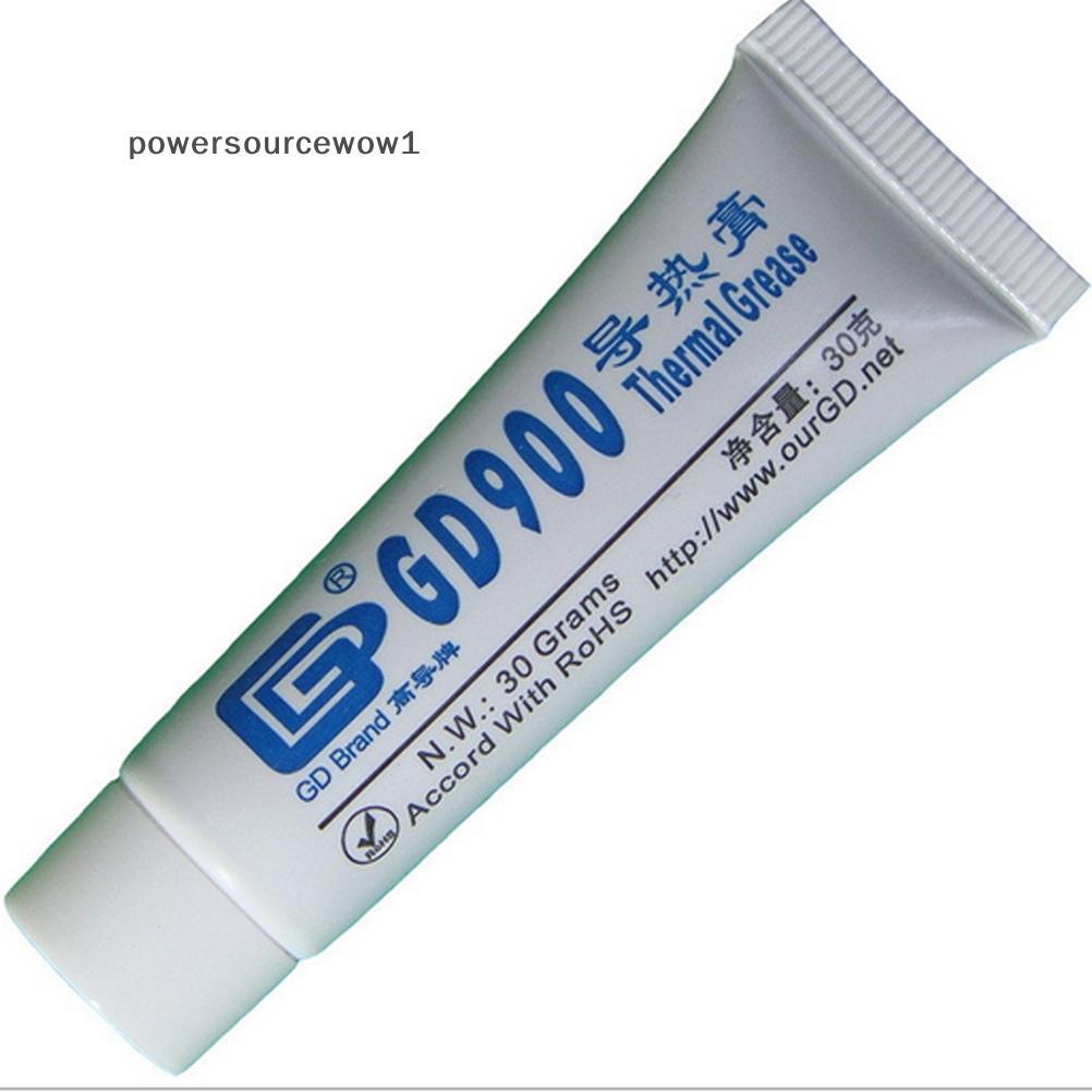 WOW GD900 จาระบีนําความร้อนวางซิลิโคนพลาสเตอร์ระบายความร้อนสําหรับ CPU TH
