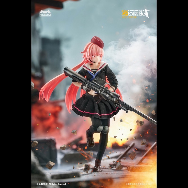 [มาถึง] God Cat Beating HASUKI 1/12 Girls Frontline Action Figure