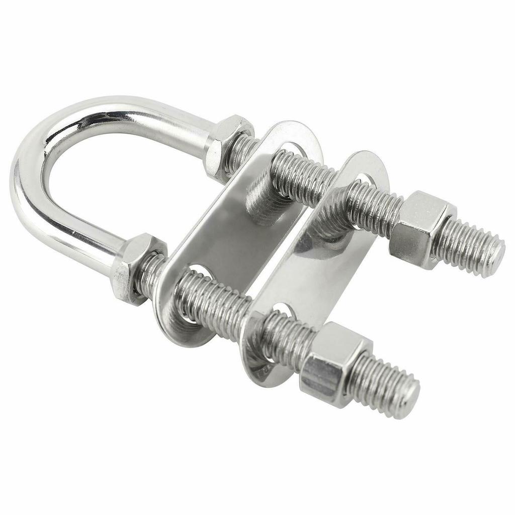 URE/ISURE สแตนเลสสตีล U-Shaped Bolt 8/10/12 ข้อมูลจําเพาะสกรู Bolt Marine Yacht อุปกรณ์ฮาร์ดแวร์ HE5