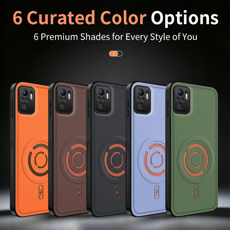 สําหรับ Xiaomi Poco M5s สําหรับ Xiaomi Poco M5s เคสโทรศัพท์ฝาหลังแม่เหล็กกันกระแทก Hard Case