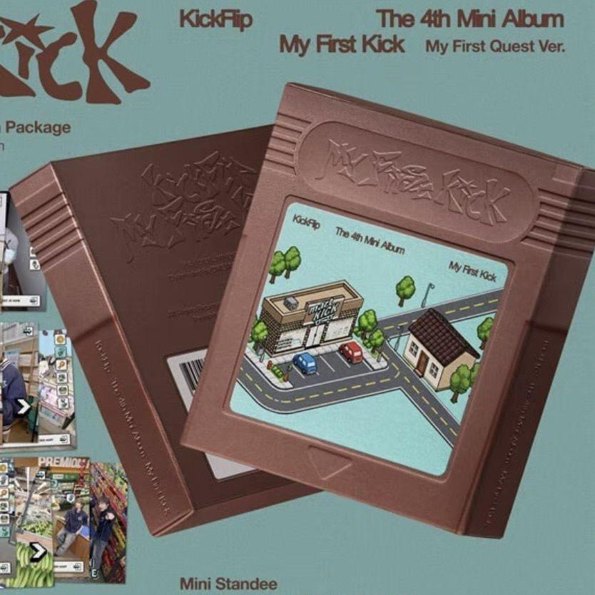 【อัลบั้ม KICKFLIP】มินิอัลบั้ม FAN KICKFLIP อัลบั้มดิจิทัลชุดที่ 4 สินค้าใหม่เอี่ยม ยังไม่ได้เปิด ของ