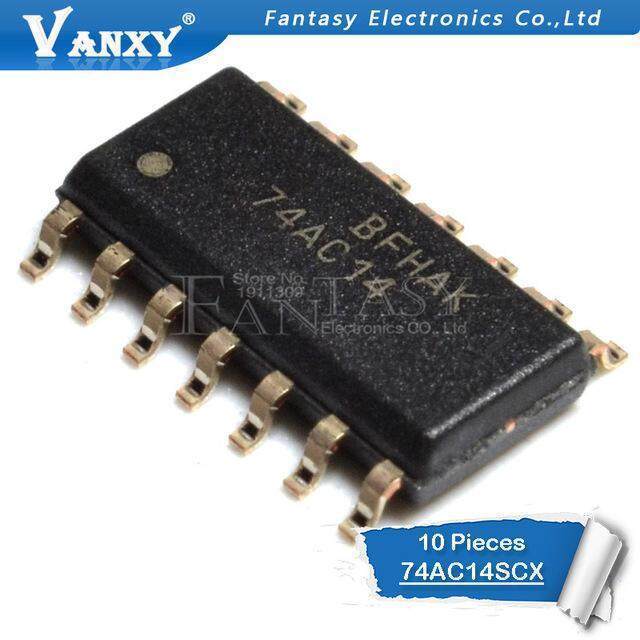10 ชิ้น 74AC14SCX SOP-14 74AC14 SOP14 SOP ใหม่เดิม
