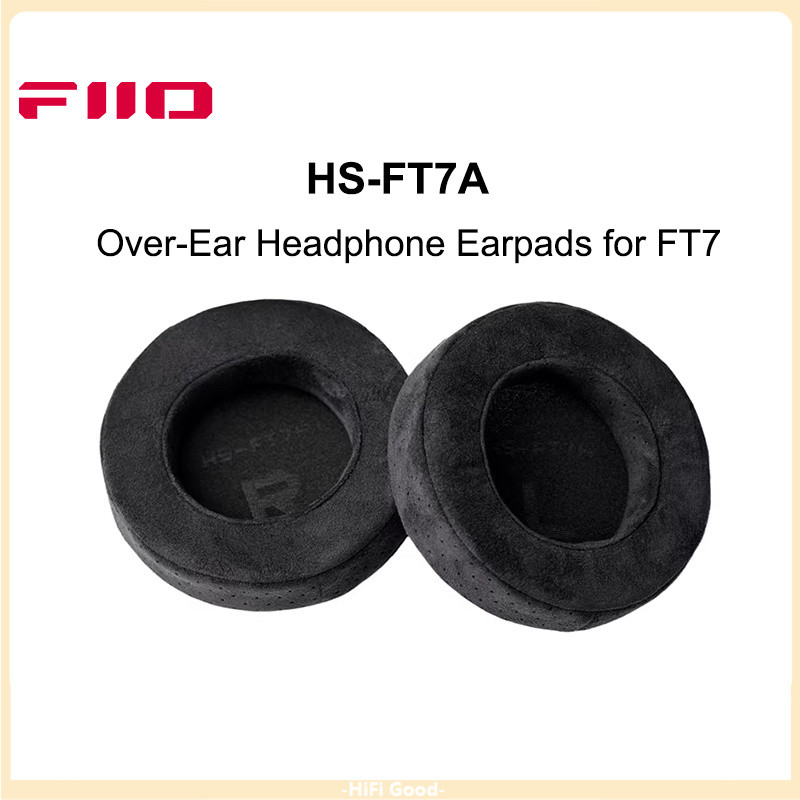 ใหม่ FIIO HS-FT7A หูฟังแบบครอบหูแผ่นรองหูฟังสําหรับ FT7 ผ้า Art หูฟังอุปกรณ์เสริมชุดนุ่มและเป็นมิตรก
