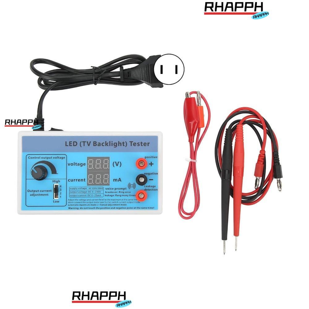 RHAPPH LED TV Backlight Tester,มัลติฟังก์ชั่ 0-230Vเอาต์พุตBacklight Strip Tester,อัจฉริยะปรับความสว