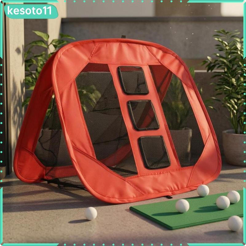 [kesoto11] Spring-up-up Golf Practice Net Portable Golf Chipping Net Sports Gear Long-Lasting Indoor