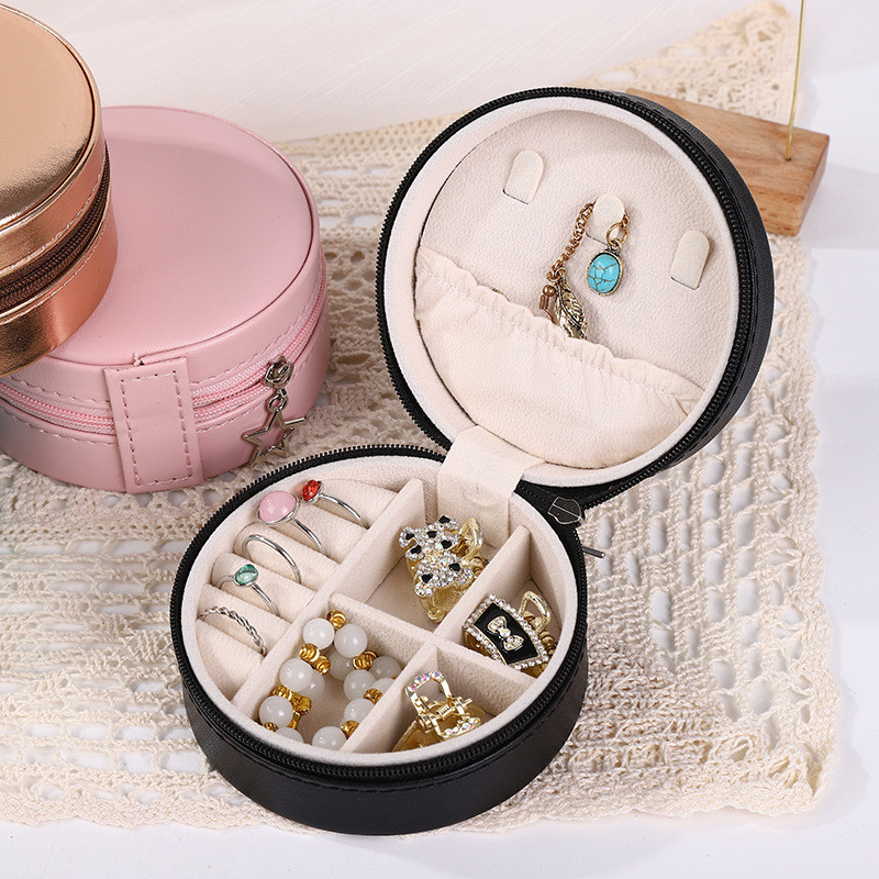 กล่องเครื่องประดับสําหรับเดินทางขนาดเล็กสําหรับผู้หญิง - Mini Jewellery Organizer