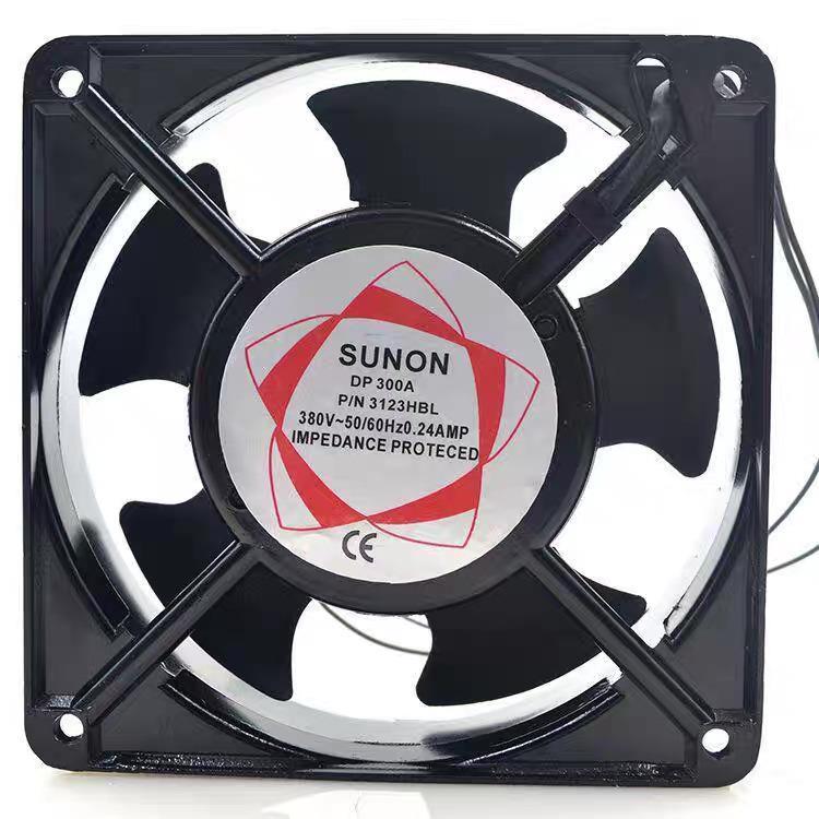 พัดลม 12 ซม.ที่แม่นยํา SUNON DP300A 3123HBL 12038 เครื่องเชื่อม Cooling 380v