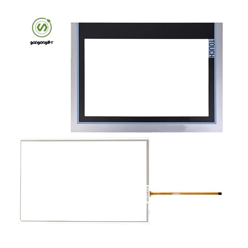 [gangong1kr]แผงหน้าจอสัมผัสขนาด 12 นิ้ว Glass Digitizer พร้อม Overlay สําหรับ 6Av2124-0Mc01-0Ax0 Tp1