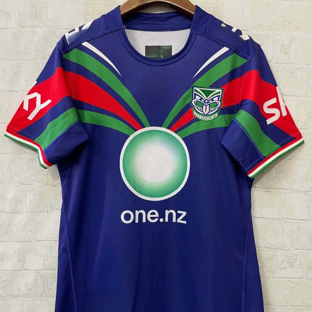 Rugby Jersey 2026 Warriors Home Rugby Jersey เสื้อสเวตเตอร์แขนสั้นผู้ชาย
