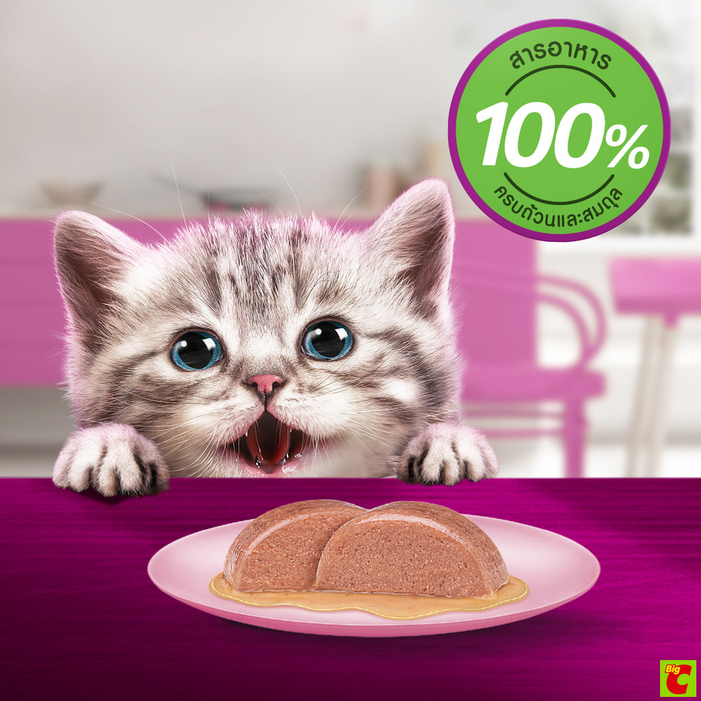 Whiskas Junior طعام قطط صغيرة رطب بالتونة 80 غ — صورة 4